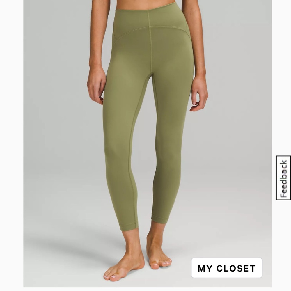 Olive Green Women's Leggings Lululemon